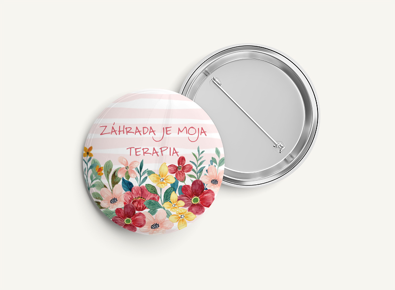 Odznaky Záhrada a Cestovanie