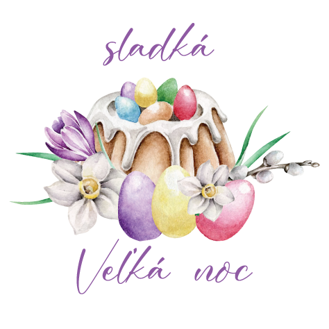 Nálepky Veľkonočné koláčiky