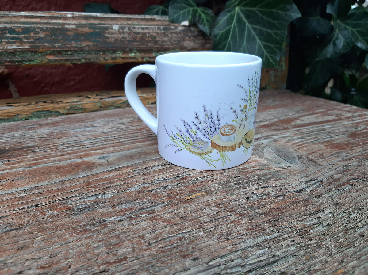 Espresso hrnček Daj si so mnou kávičku