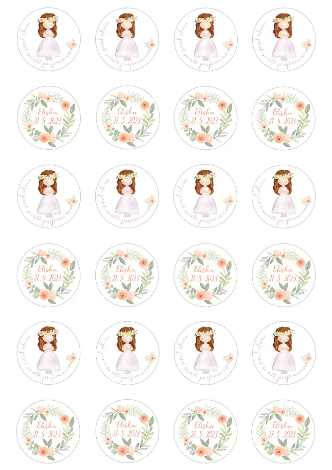 Nálepky Prvé sväté prijímanie