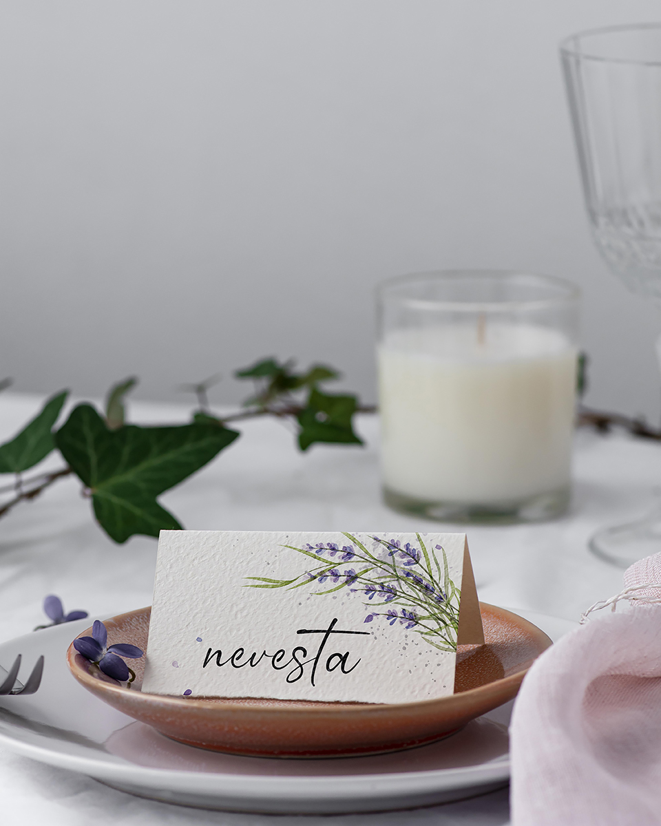 Svadobný set - grafický návrh