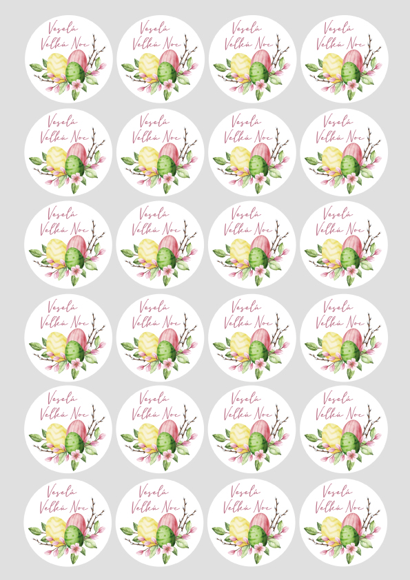 Nálepky Veľkonočné