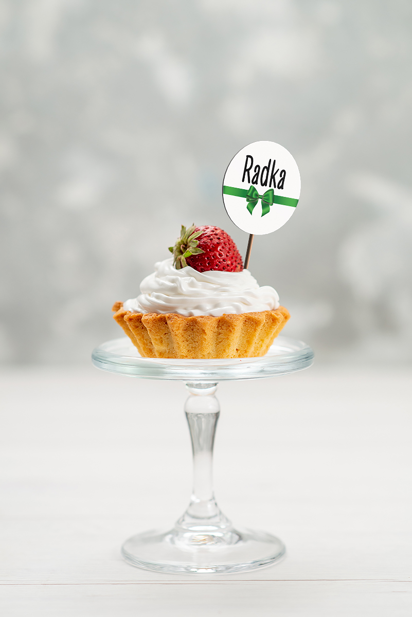 Zápichy do koláčikov - stužková