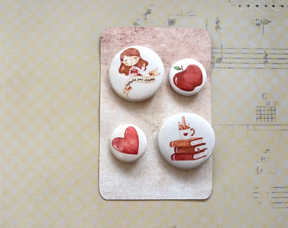 Set odznakov pre učiteľov