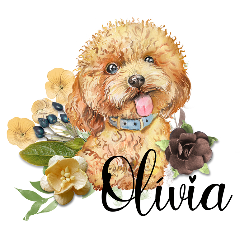 Hrnček s menom - psík Pudlík