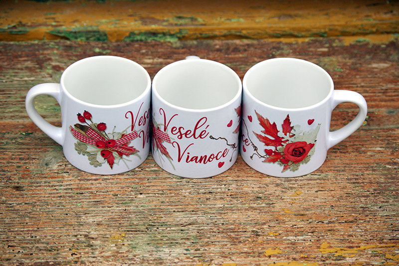 Espresso hrnček Veselé Vianoce