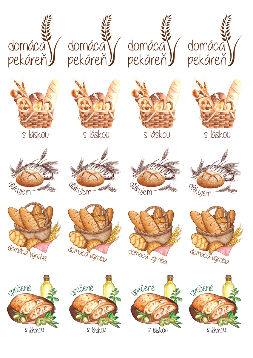 Nálepky Kváskovanie