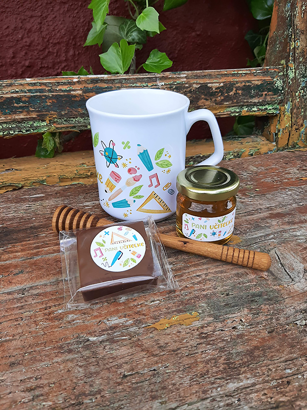Malá darčeková krabička pre pani učiteľku