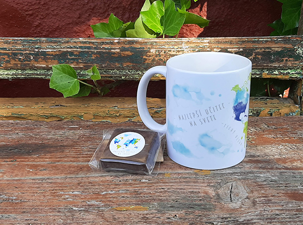 Mini darčeková krabička pre učiteľa