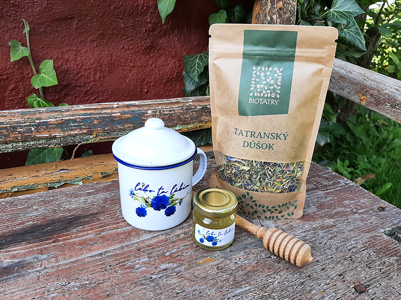 Lebo ťa ľúbim - čajová darčeková krabička