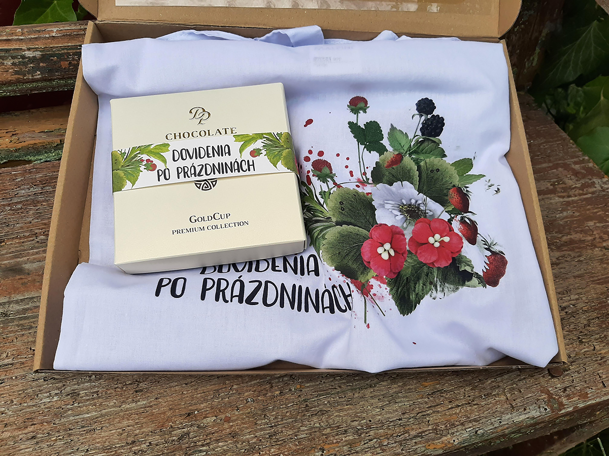 Darčeková krabička pre učiteľku