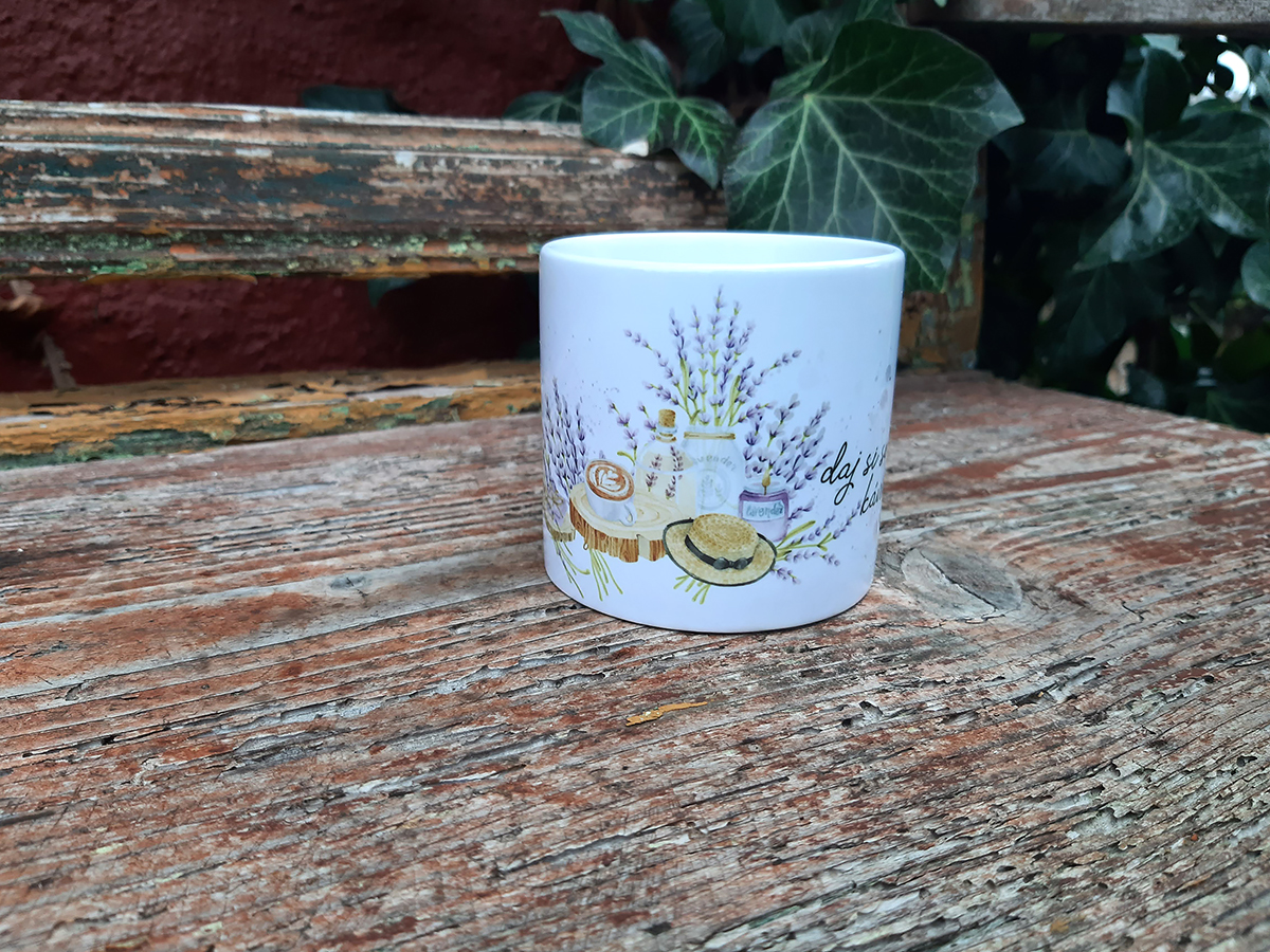 Espresso hrnček Daj si so mnou kávičku