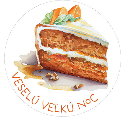 Nálepky Mrkvičkové veľkonočné
