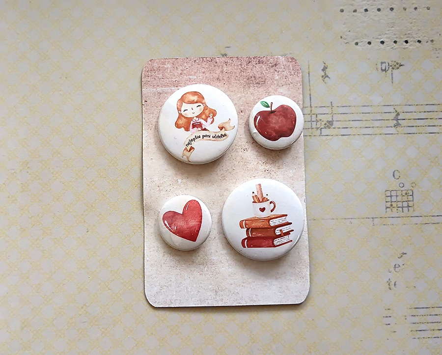 Set odznakov pre učiteľov