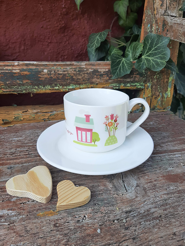 Šálka Sladký domov