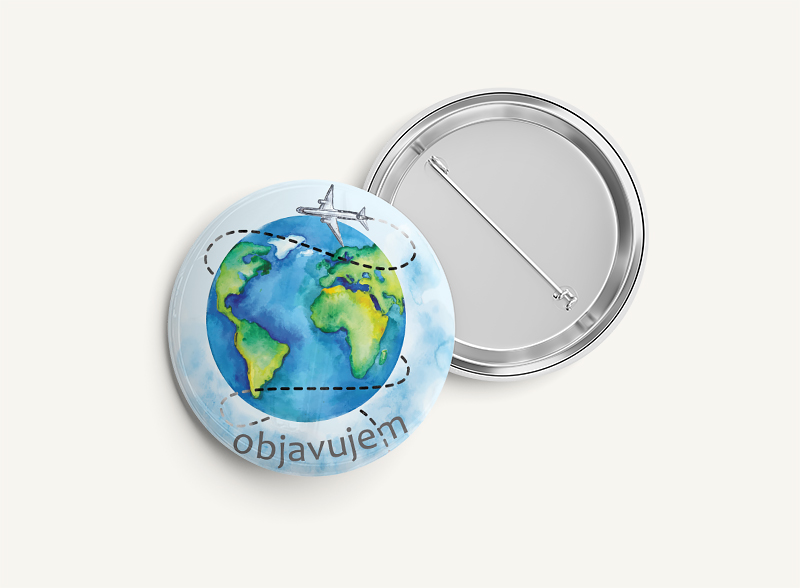 Odznaky Záhrada a Cestovanie