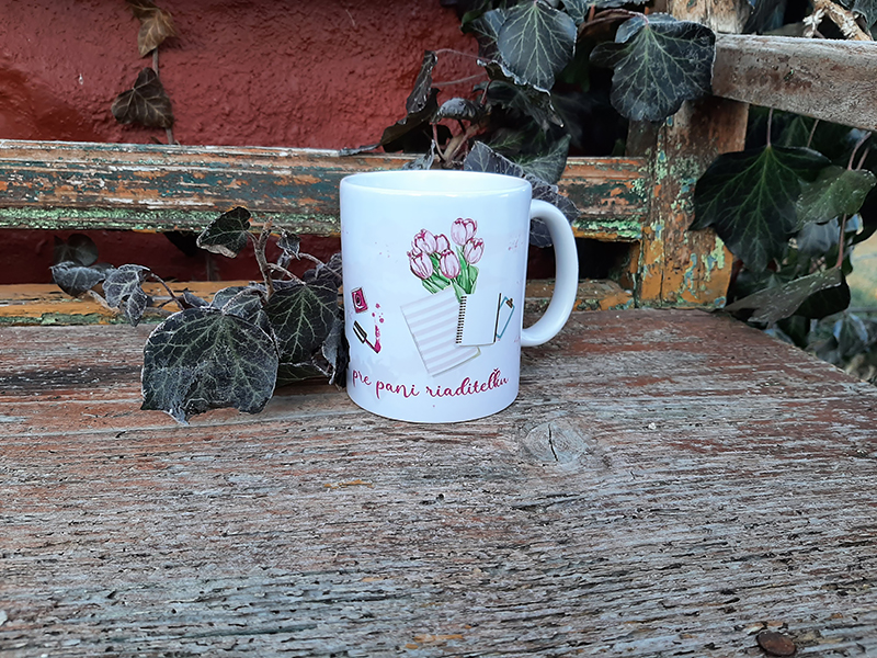 Hrnček Ranná kávička pre pani riaditeľku