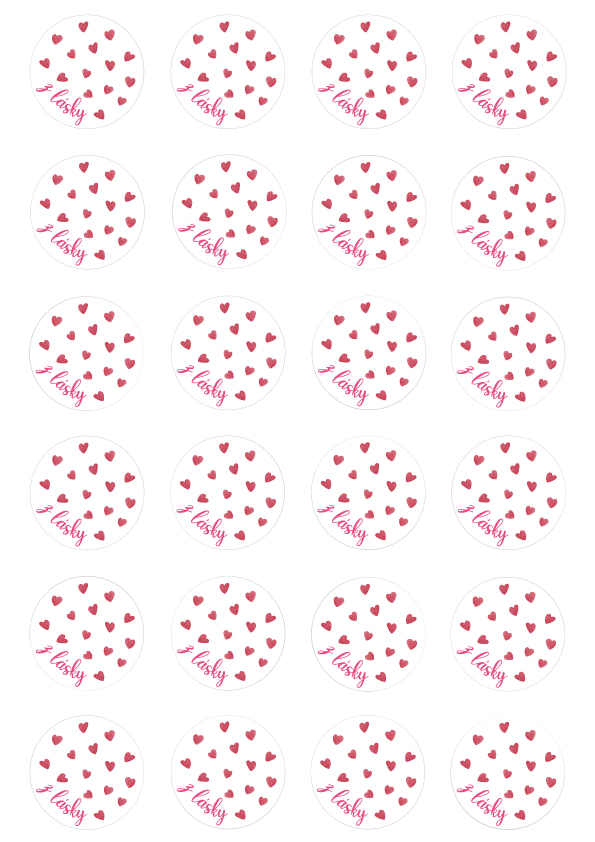 Nálepky valentínske