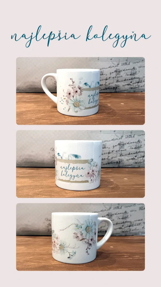 Espresso hrnček Najlepšia kolegyňa