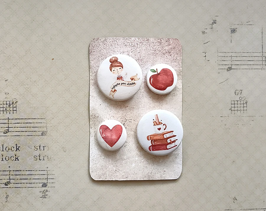 Set odznakov pre učiteľov