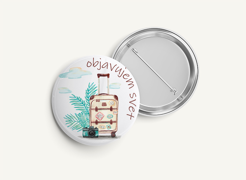 Odznaky Záhrada a Cestovanie