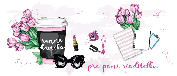 Hrnček Ranná kávička pre pani riaditeľku