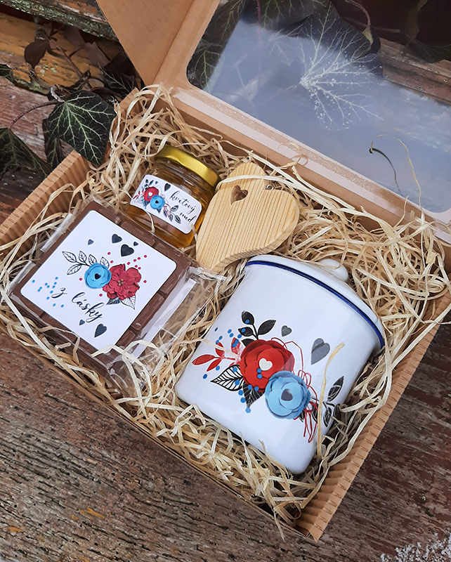 Valentínska darčeková krabička