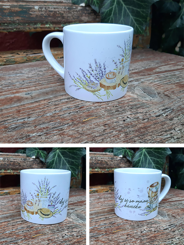 Espresso hrnček Daj si so mnou kávičku