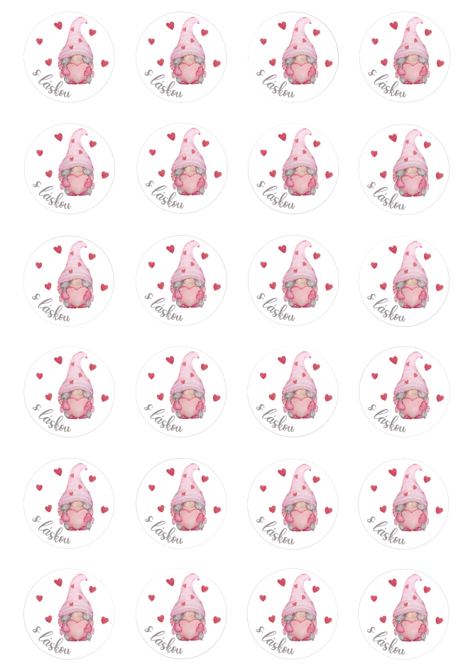 Nálepky valentínske