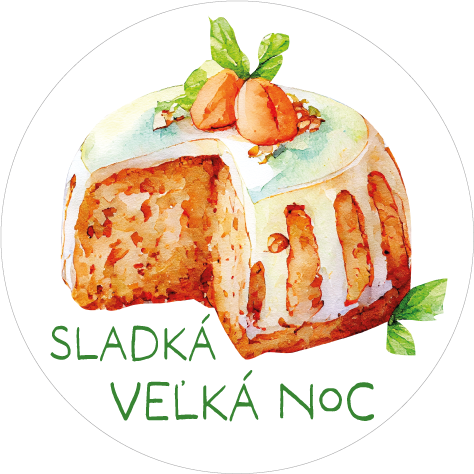 Nálepky Mrkvičkové veľkonočné