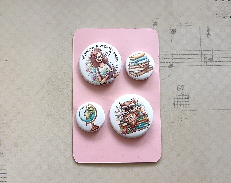 Set odznakov pre učiteľov