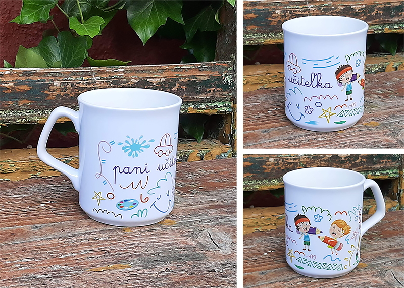 Mini darčeková krabička pre pani učiteľku