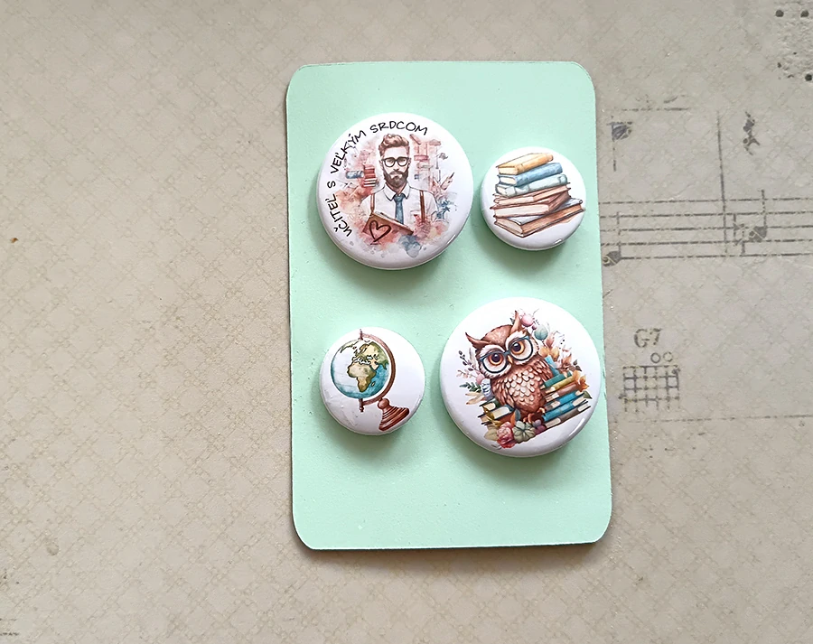 Set odznakov pre učiteľov