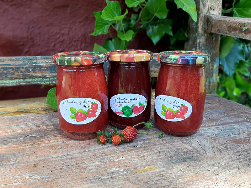 Nálepky Zaváraniny