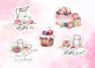 Nálepky Sladký deň